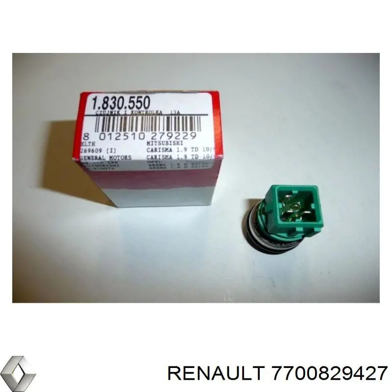 7700829427 Renault (RVI) датчик температури охолоджуючої рідини