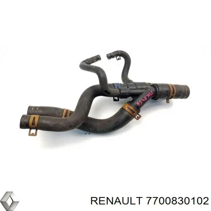 Шланг радіатора опалювача/пічки, подача Renault (RVI) 7700830102 ціна, від 5.53 USD