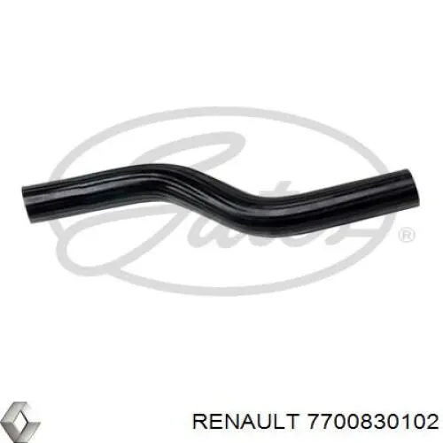 7700830102 Renault (RVI) шланг радіатора опалювача/пічки, подача