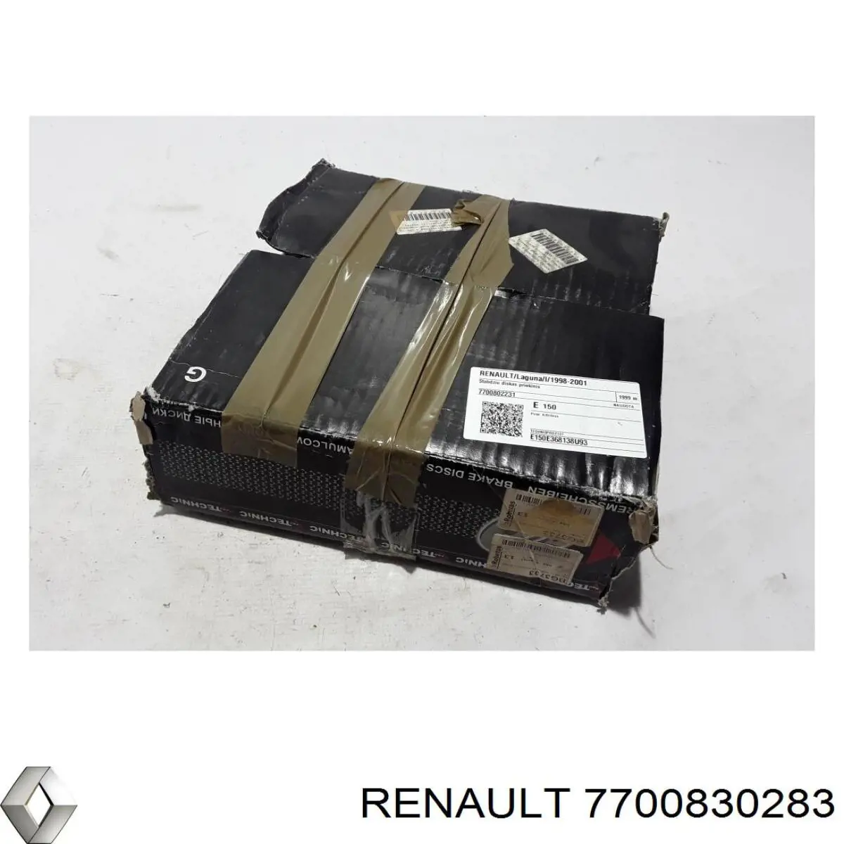 Диск переднього гальма Renault (RVI) 7700830283 ціна, від 40.67 USD