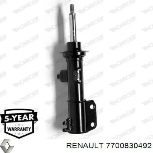 7700830492 Renault (RVI) амортизатор передній