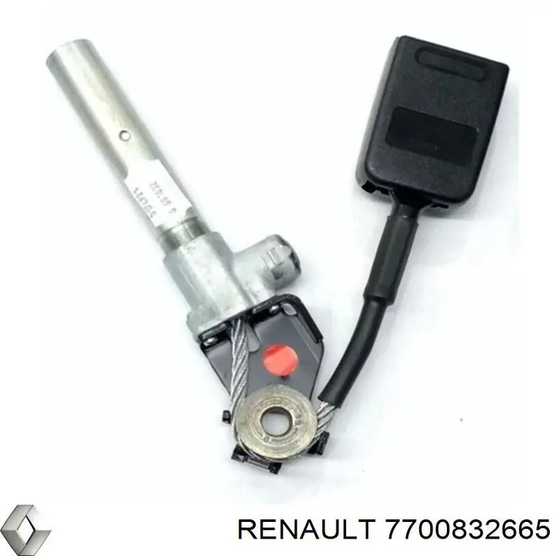 Купити 7700832665 Renault (RVI) Важіль фіксації ременя безпеки, правий
