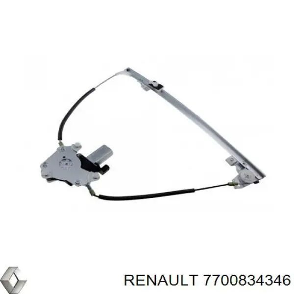 Купити 7700834346 Renault (RVI) Механізм склопідіймача двері передньої, правої