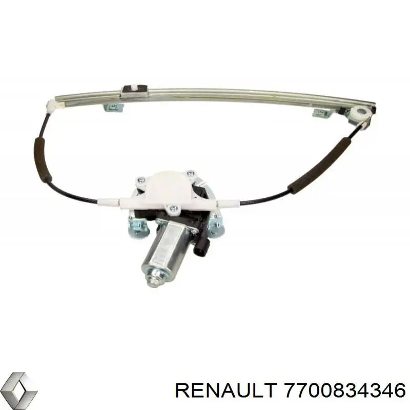 Механізм склопідіймача дверей передніх, правих Renault (RVI) 7700834346 ціна, від 35.28 USD
