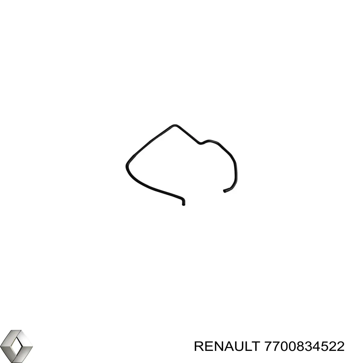 8200957415 Renault (RVI) Шланг/патрубок радіатора охолодження, нижній