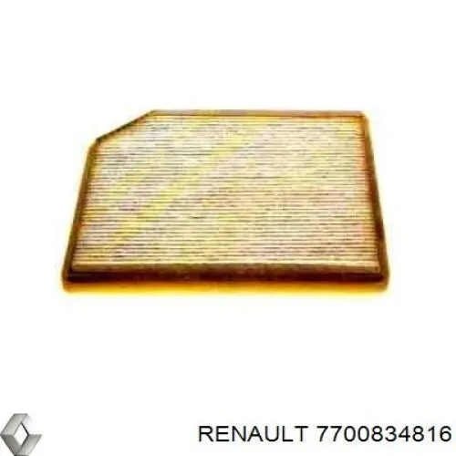 Фільтр повітряний обігрівача Renault (RVI) 7700834816 ціна, від 4.79 USD