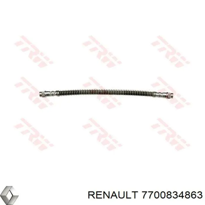 Купити 7700834863 Renault (RVI) Шланг гальмівний задній