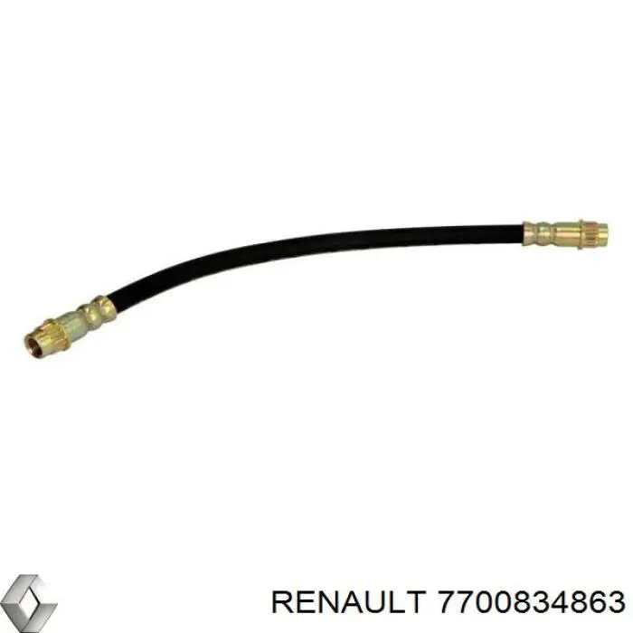 Шланг гальмівний задній Renault (RVI) 7700834863 ціна, від 5.52 USD