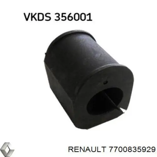 Втулка стабілізатора переднього внутрішня Renault (RVI) 7700835929 ціна, від 1.94 USD