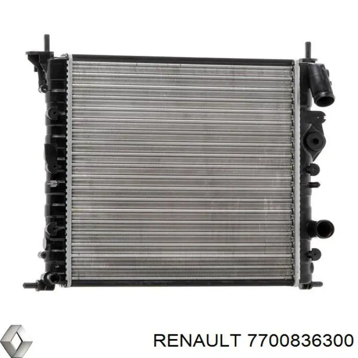 Радіатор основний Renault (RVI) 7700836300 ціна, від 43.46 USD