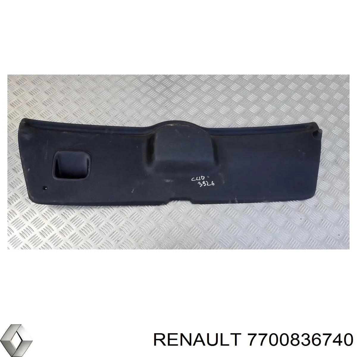 Пластик п'ятих дверей Renault (RVI) 7700836740 ціна, від 8.46 USD