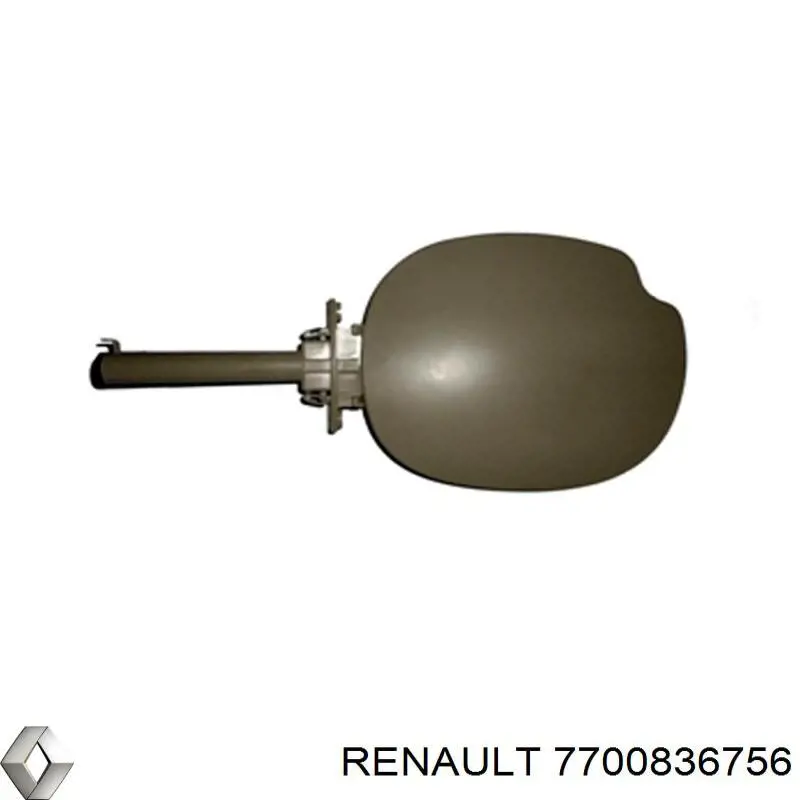 Лючок бензобака/паливного бака 7700836756 Renault (RVI)