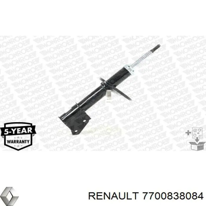 Стойка амортизатора передняя Renault (RVI) 7700838084 ціна, від 38.04 USD