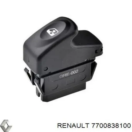 Купити 7700838100 Renault (RVI) Кнопковий блок керування склопідіймачами передній правий