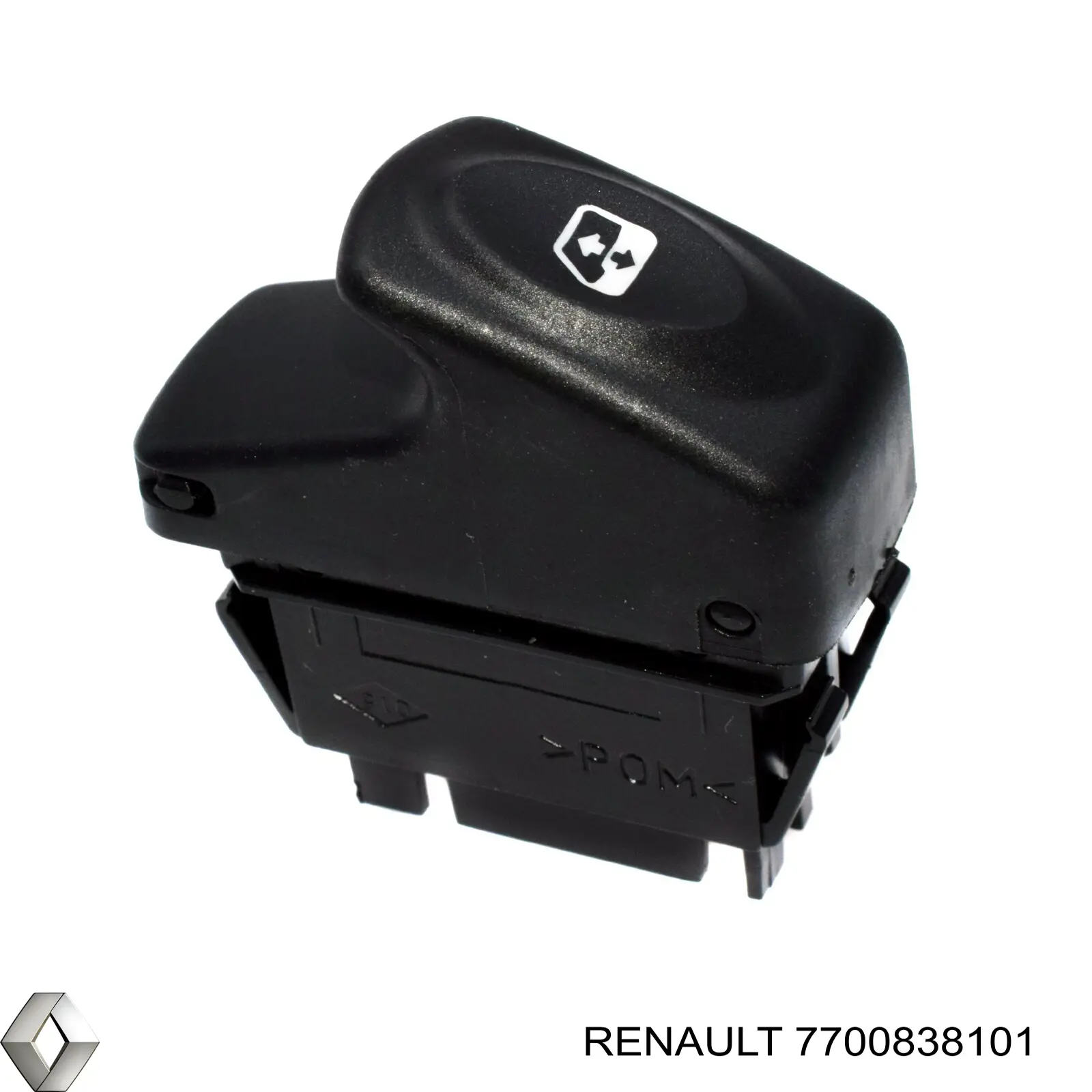 Кнопка вмикання двигуна склопідіймача передня права Renault (RVI) 7700838101 ціна, від 4.67 USD