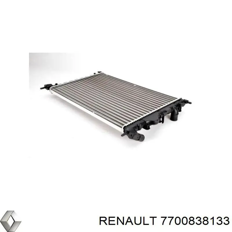 7700838133 Renault (RVI) Радіатор охолодження двигуна