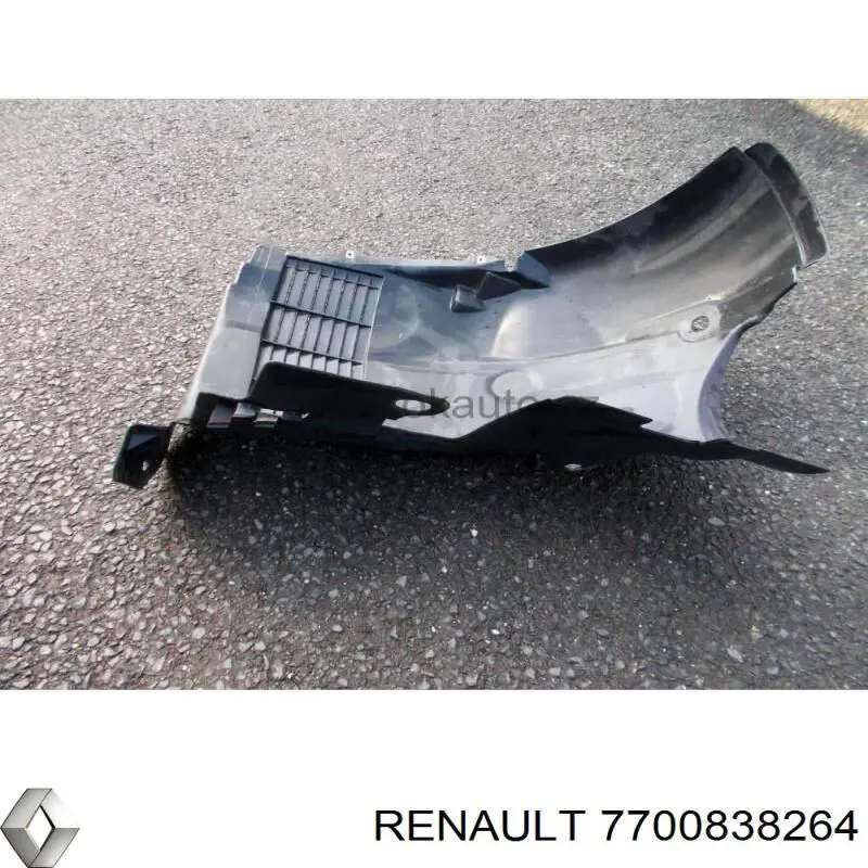 Підкрилок переднього крила, лівий передній Renault (RVI) 7700838264 ціна, від 11.40 USD