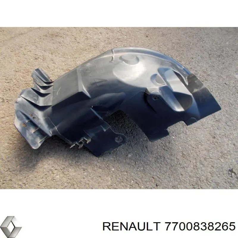 Підкрилок переднього крила, правий передній 7700434563 Renault (RVI)