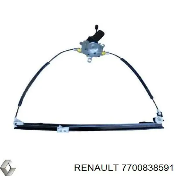 Механізм склопідіймача дверей передніх, правих Renault (RVI) 7700838591 ціна, від 32.55 USD