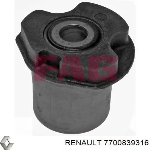 Сайлентблок задньої балки/підрамника Renault (RVI) 7700839316 ціна, від 12.41 USD
