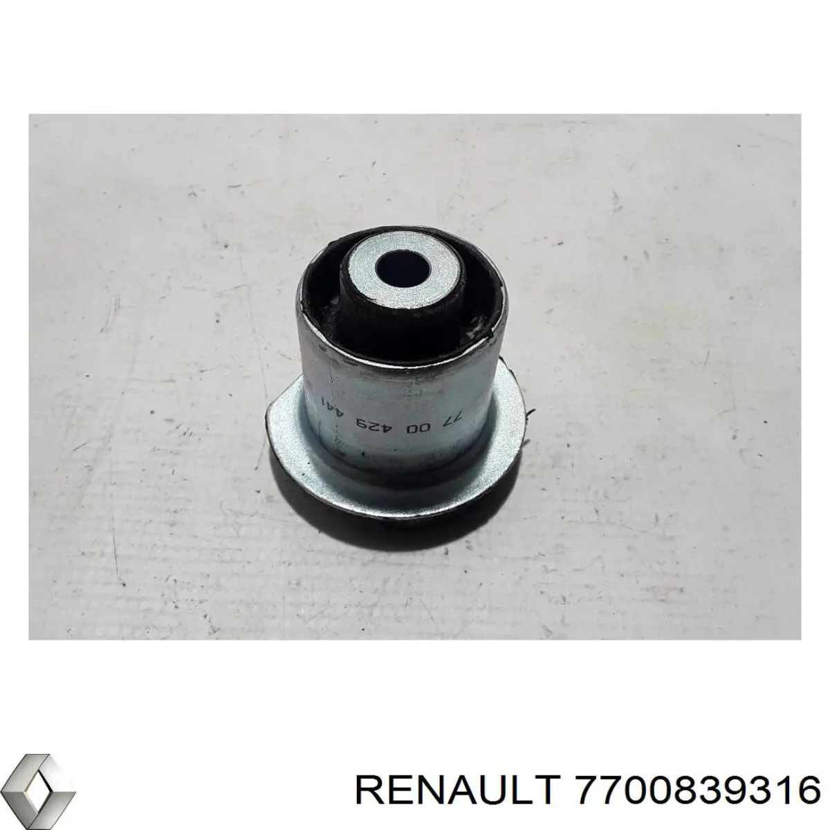 Купити 7700839316 Renault (RVI) Сайлентблок задньої балки