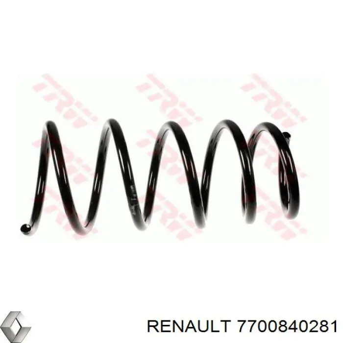 7700840281 Renault (RVI) Пружина амортизатора передняя
