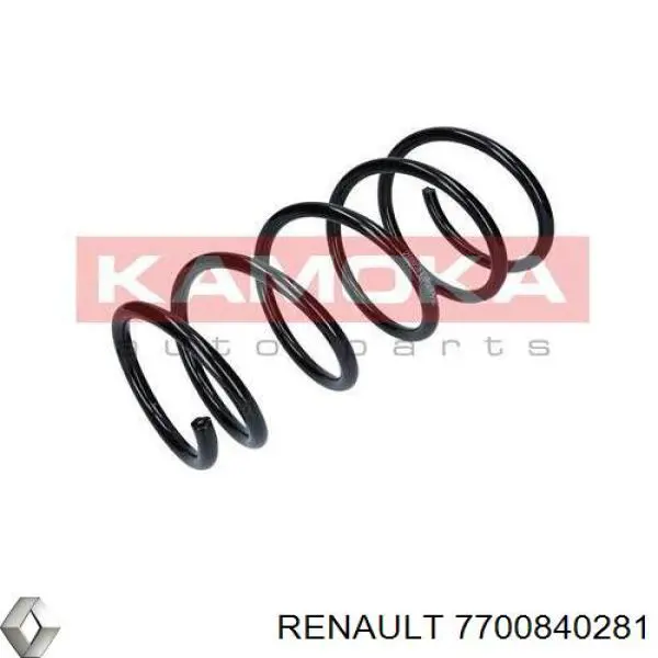 Пружина передня Renault (RVI) 7700840281 ціна, від 29.67 USD