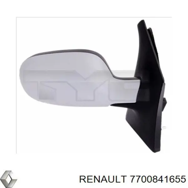 Ліве бокове дзеркало 7700841655 Renault (RVI)