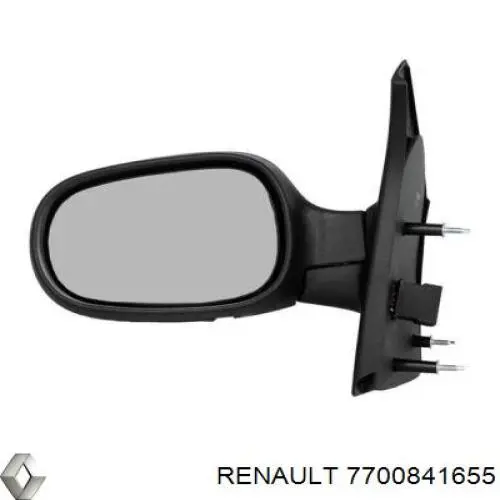 Ліве бічне дзеркало Renault (RVI) 7700841655 ціна, від 31.09 USD
