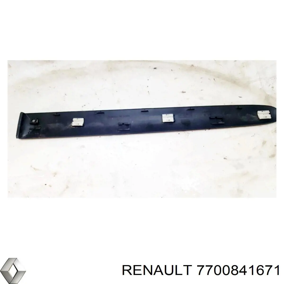 Молдинг задніх лівих дверей Renault (RVI) 7700841671 ціна, від 6.33 USD