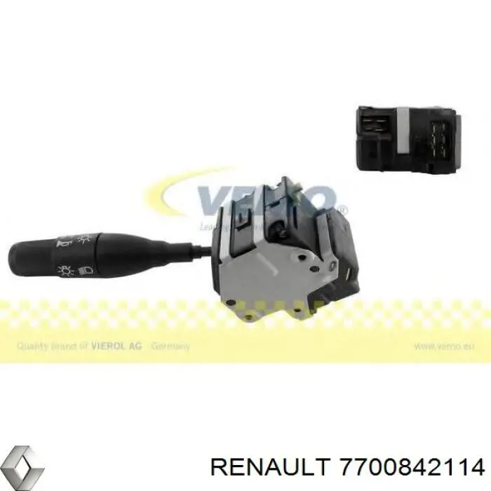 Перемикач підрульовий, лівий Renault (RVI) 7700842114 ціна, від 17.01 USD