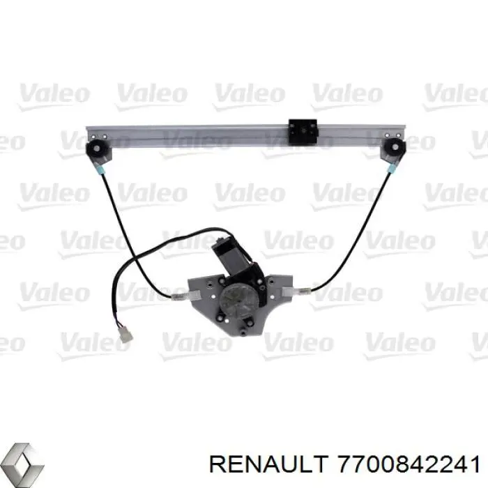 Купити 7700842241 Renault (RVI) Механізм стеклопідйомника водійських дверей