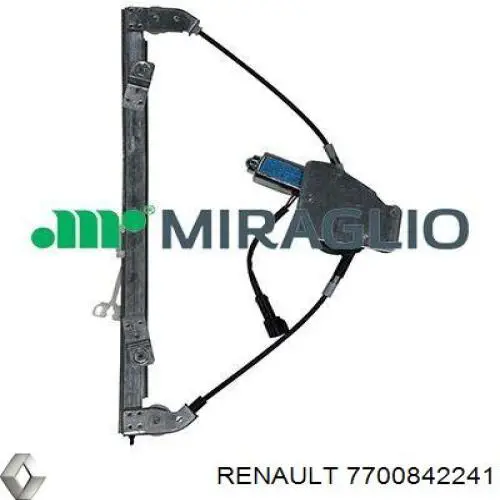 Склопідйомник передньої лівої двері 7700842241 Renault (RVI)