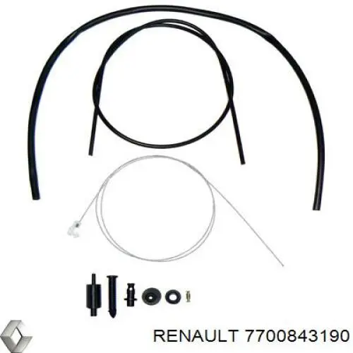 Купити 7700843190 Renault (RVI) Трос газу