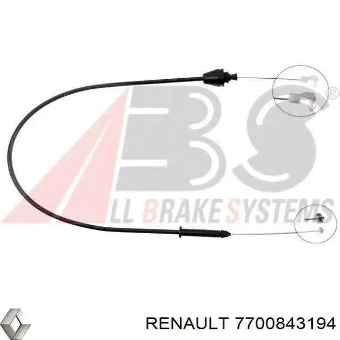 Трос газу RM4315 Goodrem
