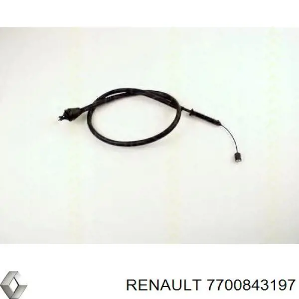 Трос газу Renault (RVI) 7700843197 ціна, від 9.23 USD