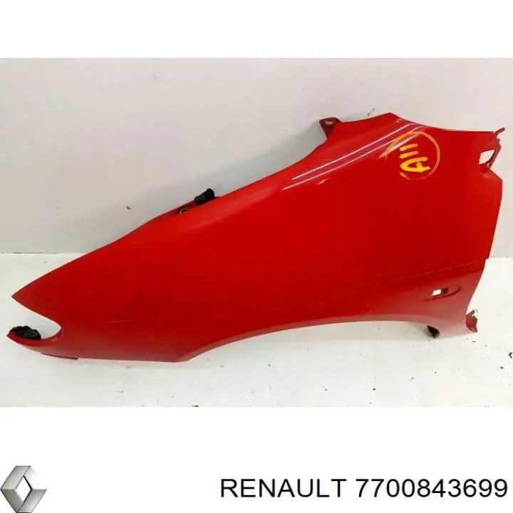 Купити 7700843699 Renault (RVI) Крило переднє ліве