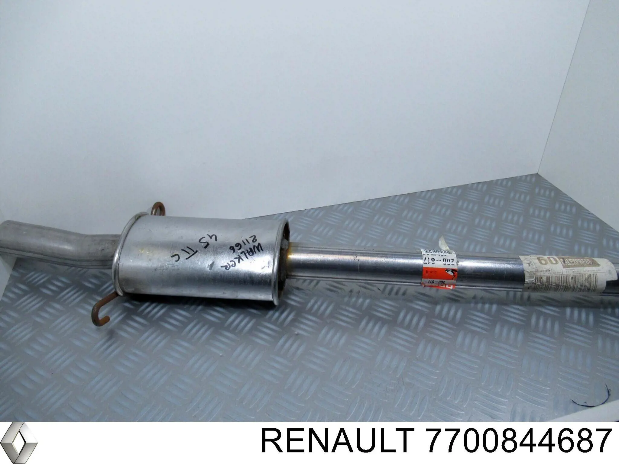 Глушник Renault (RVI) 7700844687 ціна, від 37.33 USD