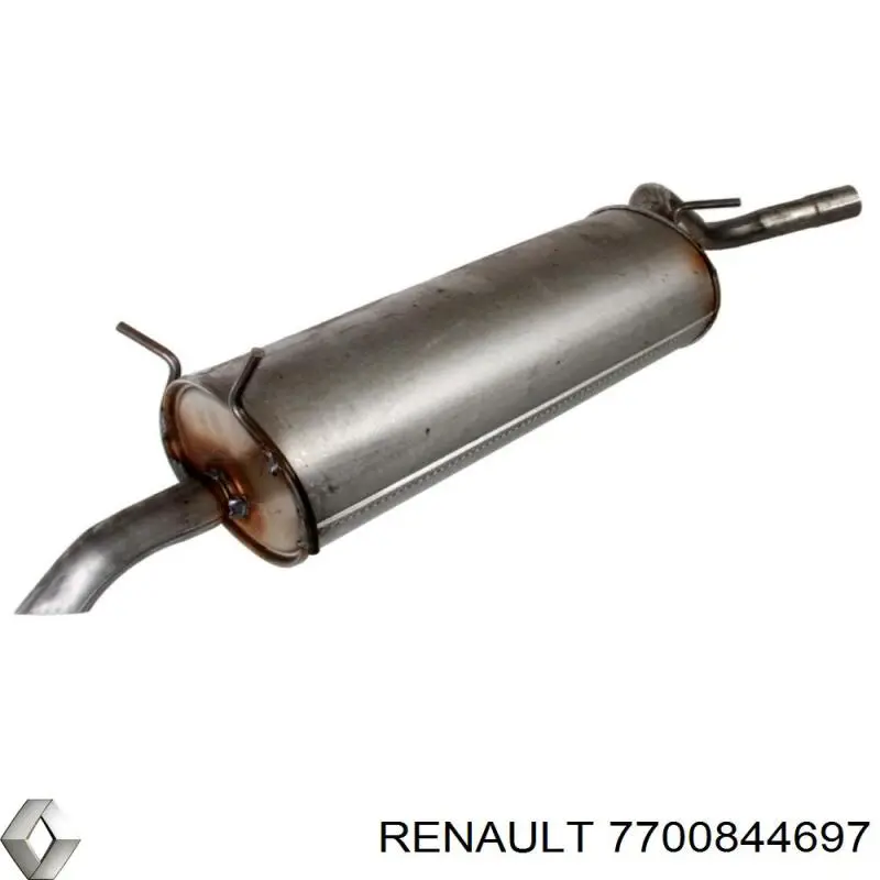 Вихлопна труба Renault (RVI) 7700844697 ціна, від 62.81 USD