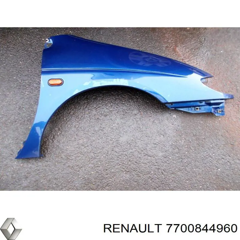 Крило переднє праве на Renault Megane SCENIC 