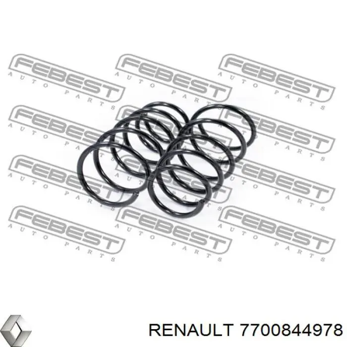 Купити 7700844978 Renault (RVI) Гвинтова пружина підвіска