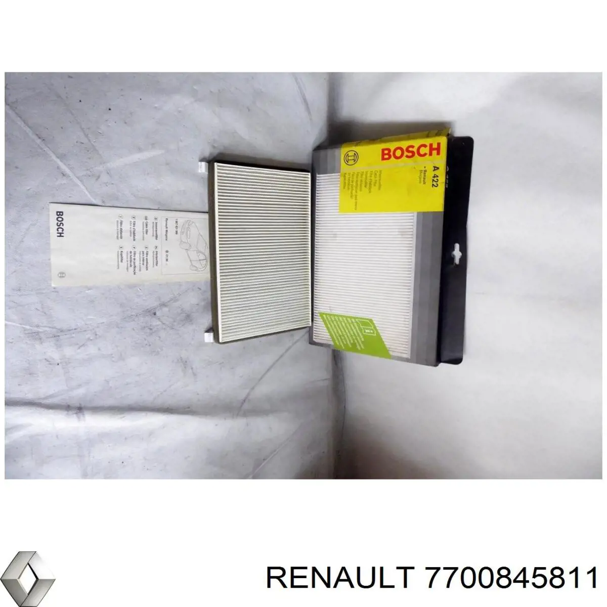 Фільтр салону 7700845811 Renault (RVI)