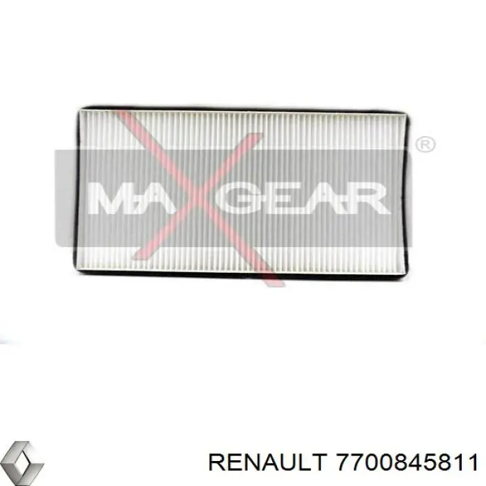 Фільтр повітряний обігрівача Renault (RVI) 7700845811 ціна, від 4.58 USD