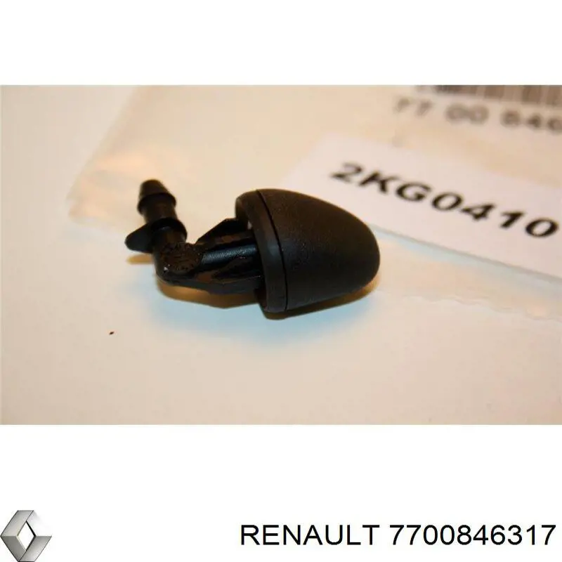 7700846317 Renault (RVI) Омивач скла дверей задка