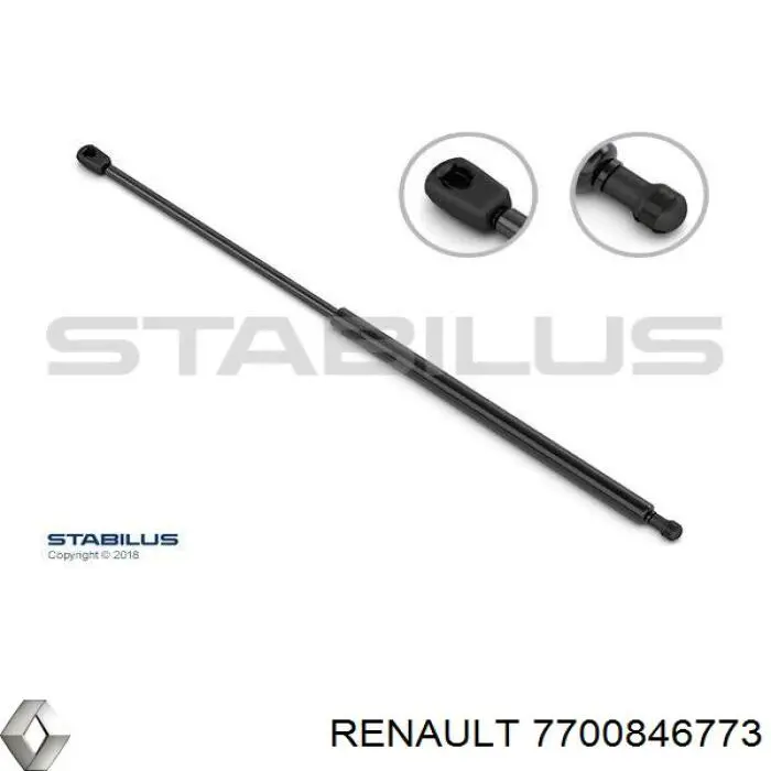 Амортизатор двері задньої Renault (RVI) 7700846773 ціна, від 8.87 USD