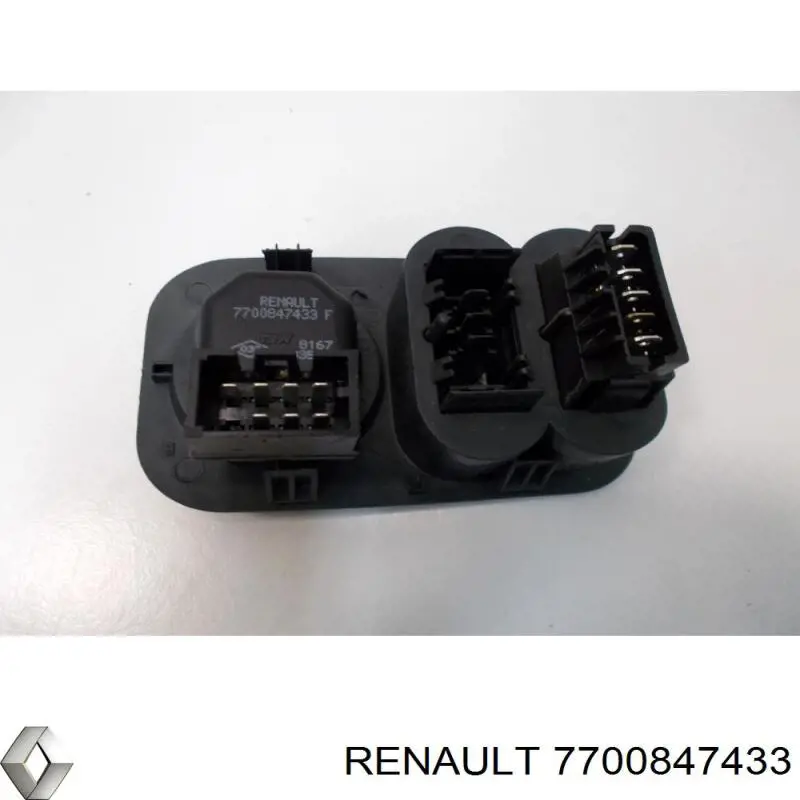 Купити 7700847433 Renault (RVI) Блок керування дзеркалами заднього виду