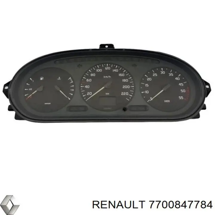 7700847784 Renault (RVI) Щиток приладів додатковий