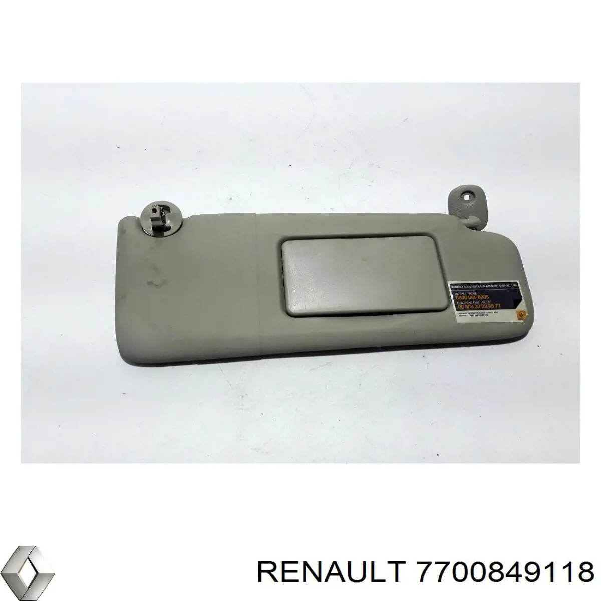 Купити 7700849118 Renault (RVI) Козирок сонцезахисний