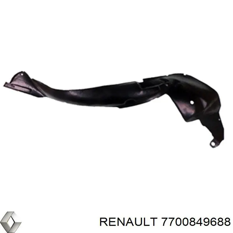 Підкрилок переднього крила, лівий Renault (RVI) 7700849688 ціна, від 33.98 USD