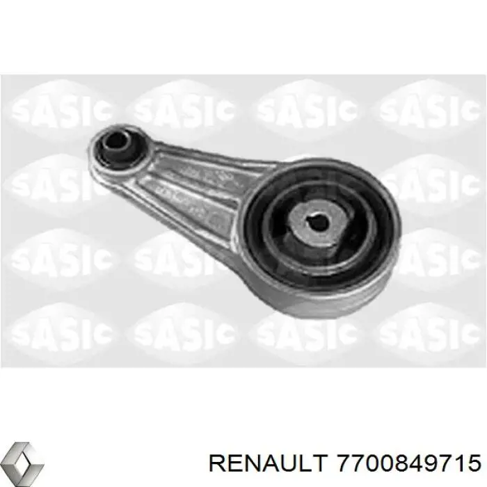 7700849715 Renault (RVI) Задня подушка двигуна